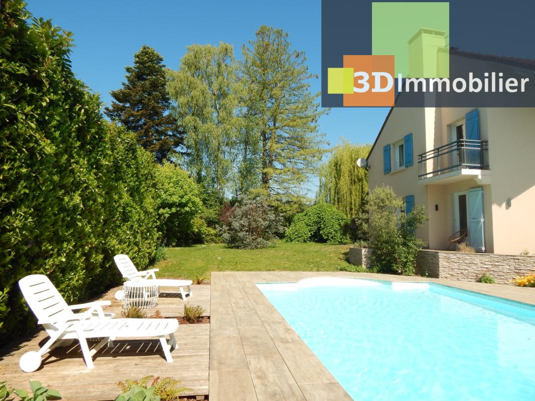VENTE BLETTERANS (39), À VENDRE MAISON FAMILIALE 147 M²,  QUATRE CHAMBRES, PISCINE CHAUFFÉE, TERRAIN BOISÉ 17087 M² - Photo 3