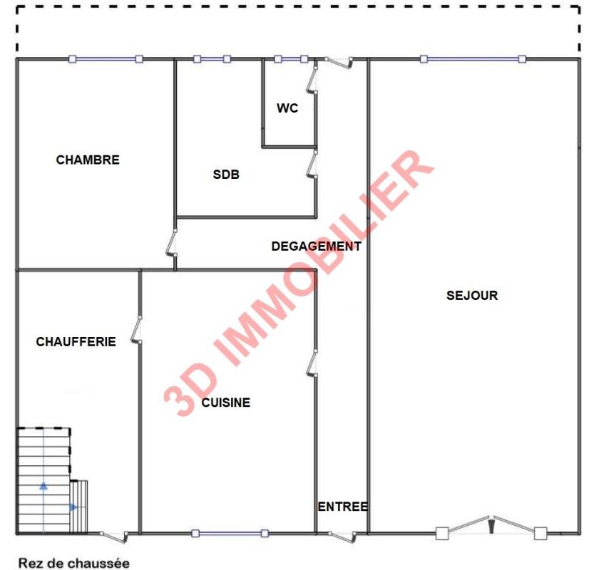 Secteur Bletterans (39 JURA), à vendre maison évolutive de plain-pied avec 400 m² de terrain - Photo 5