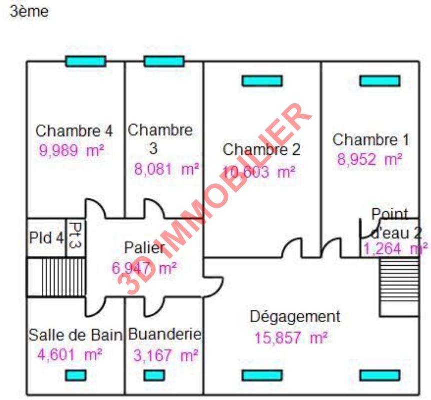 Lons-le-Saunier centre (39 JURA), à vendre appartement duplex T8 - Photo 2