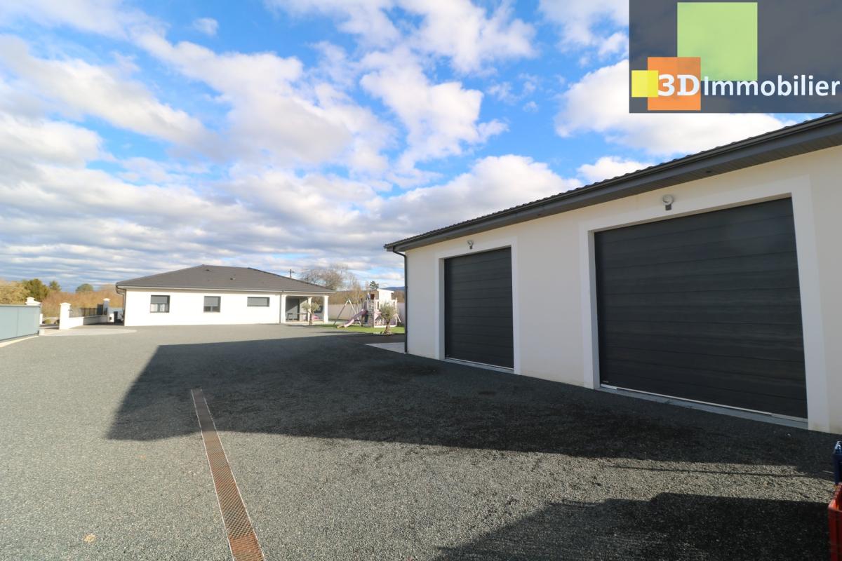Entre Mouchard et Dole, à vendre belle propriété récente de plain-pied, 6 pièces, dépendances 100 m² sur terrain clos de1200m² - Photo 4