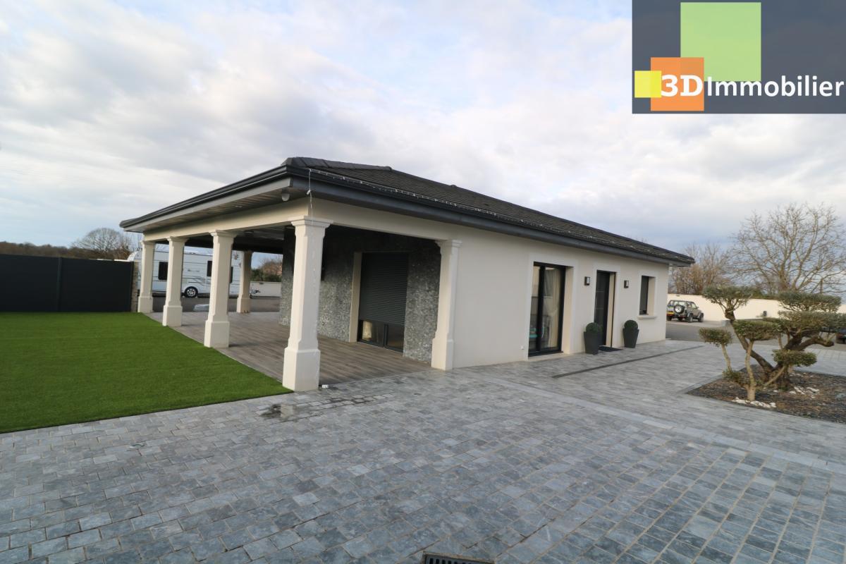 Entre Mouchard et Dole, vends belle propriété récente au calme de 6 pièces, dépendances, piscine sur 1600m² de terrain clos - Photo 4