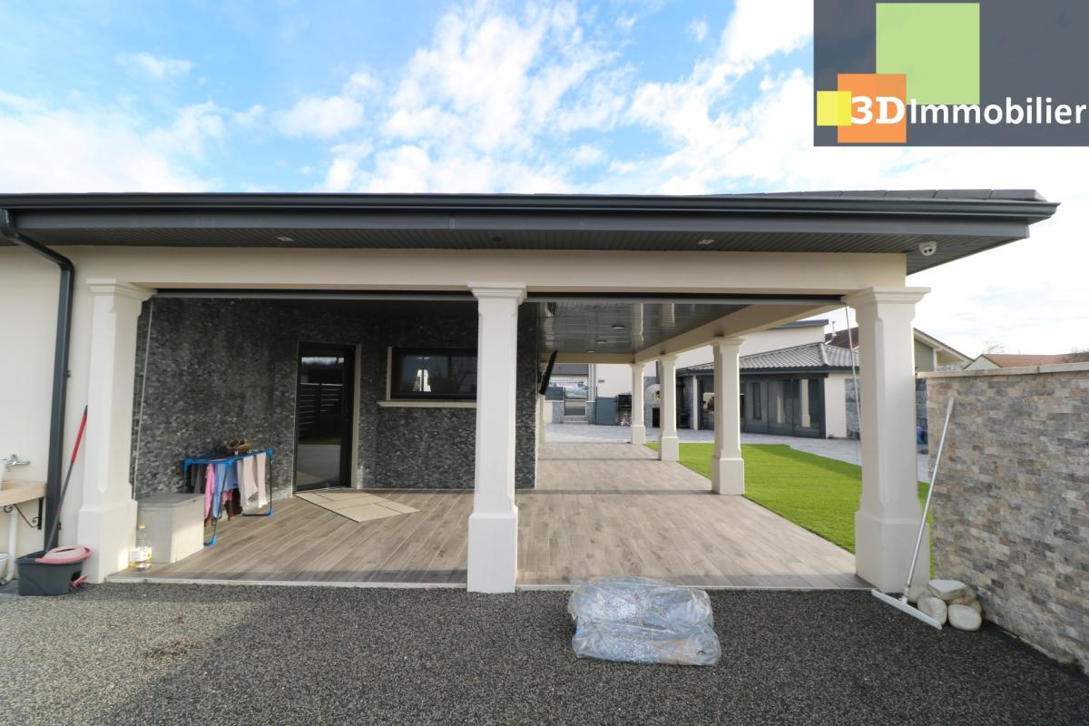 Entre Mouchard et Dole, vends belle propriété récente au calme de 6 pièces, dépendances, piscine sur 1600m² de terrain clos - Photo 5