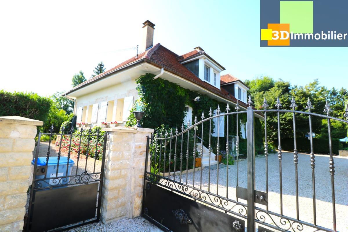 Dole à 15 mns, Lons à 20mns vends superbe propriété au calme de 8 pièces, 290m², dépendances, piscine sur 10000m² de terrain plat - Photo 3