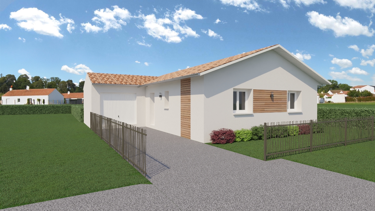 MAISON 3CH sur ST Vincent Paul