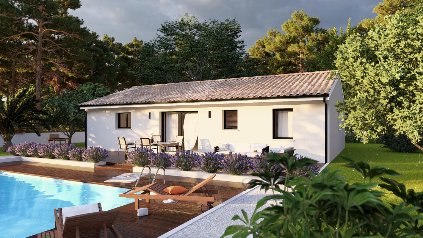 TERRAIN+MAISON A CREON D ARMAGNAC