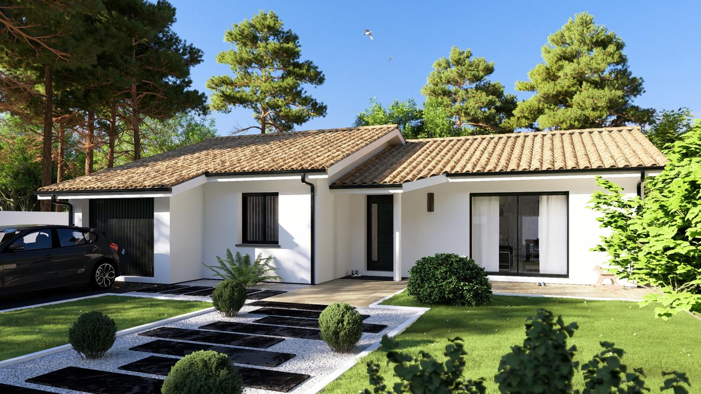 TERRAIN+MAISON A ST PERDON
