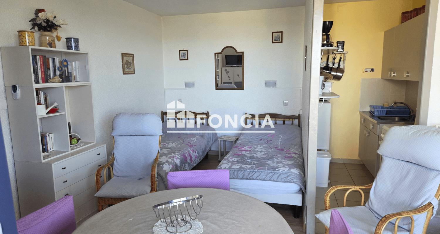 Studio meublé 31 m2 à Gréoux les Bains avec cave et terrasse