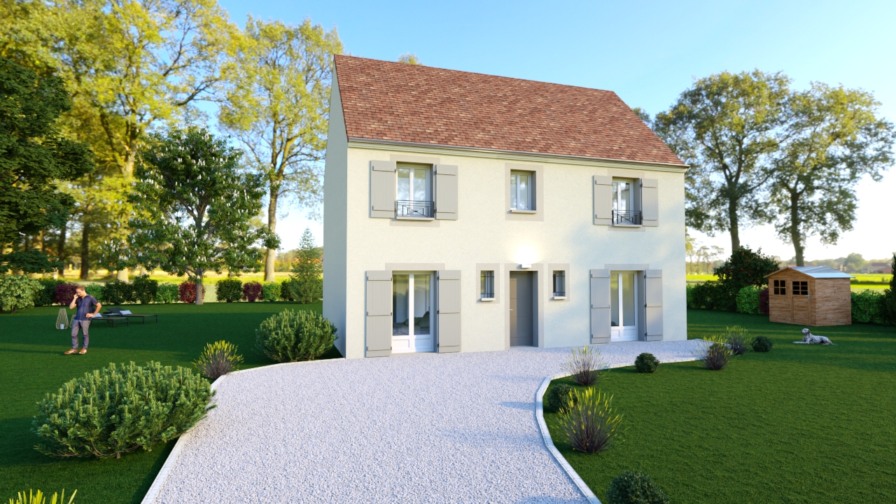 maison à construire en vente à Saint Pierre Les Nemours