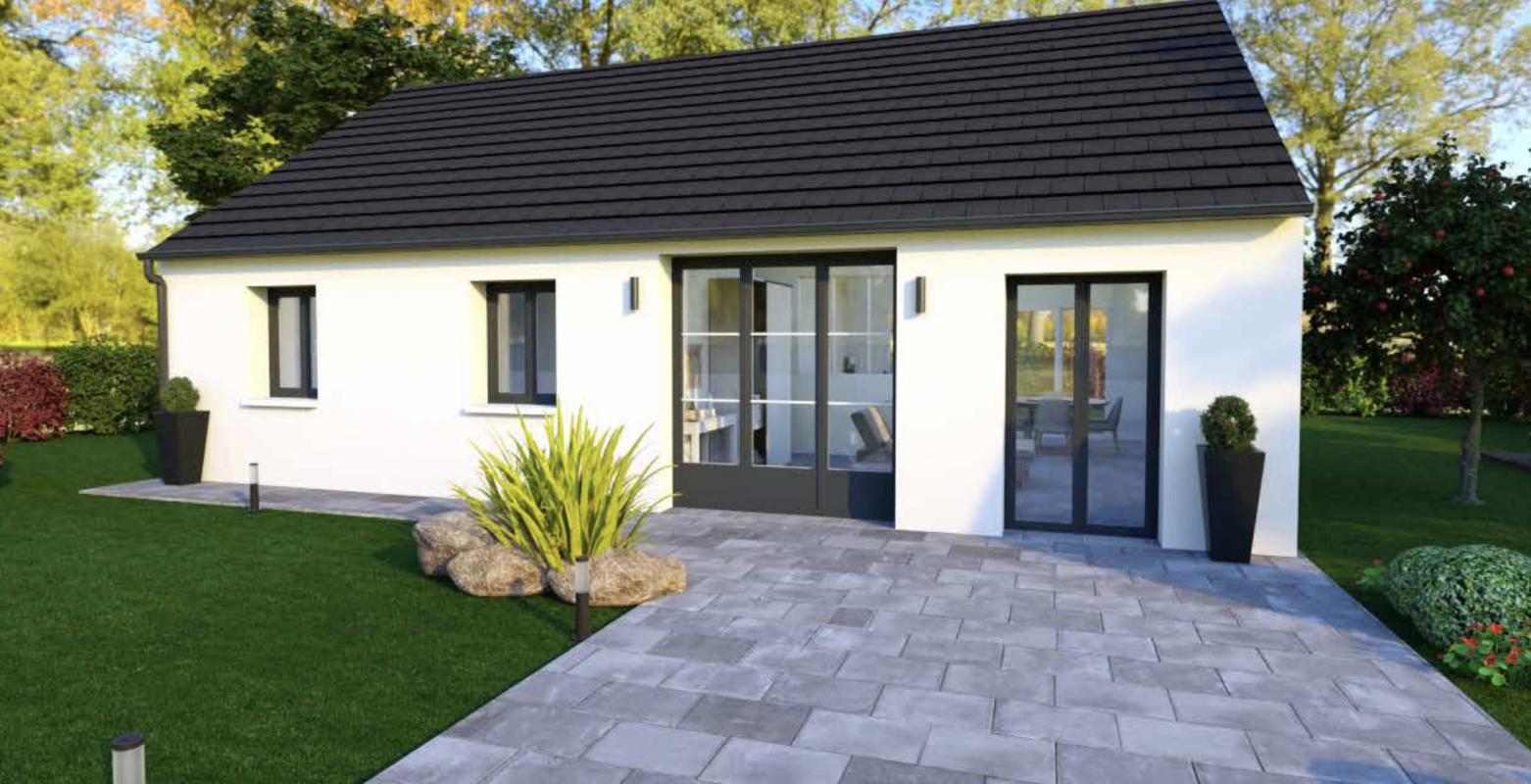 maison individuelle de 78m2 en vente à Montcourt Fromonville