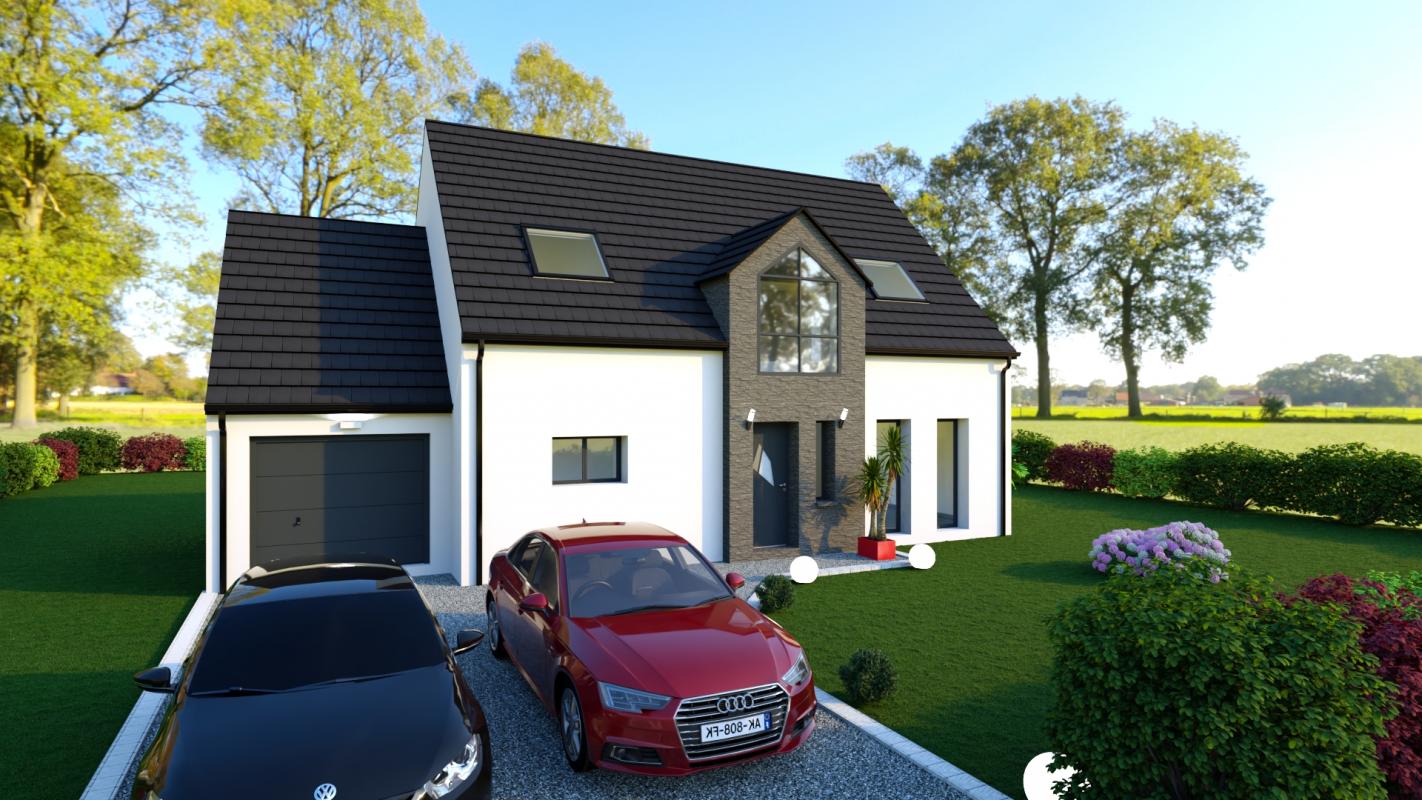 maison individuelle de 122m2 en vente à Ailly Sur Somme