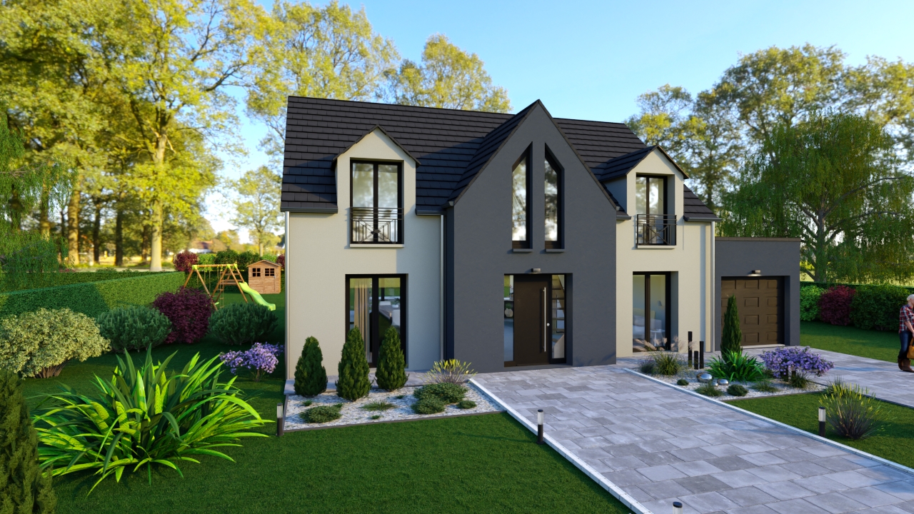 Ravissante maison à construire à Boves (80440)