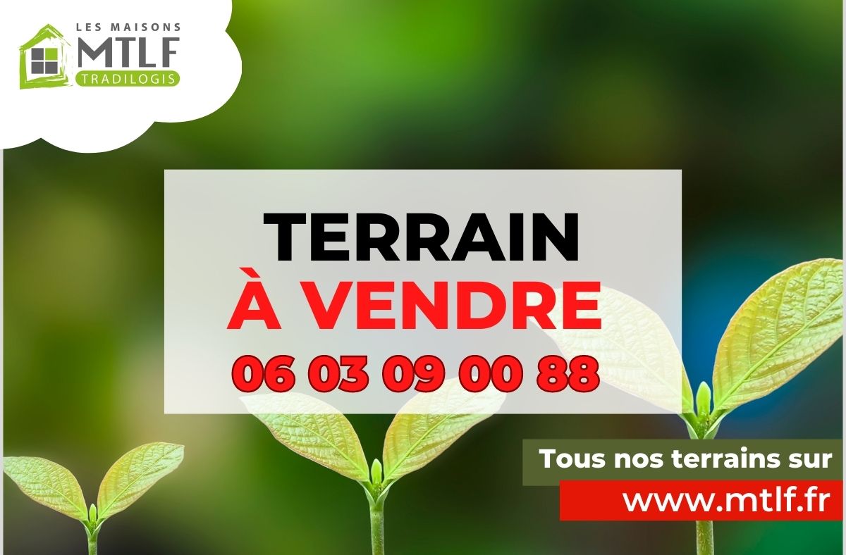terrain constructible de 495m2 en vente à Bettencourt Saint Ouen