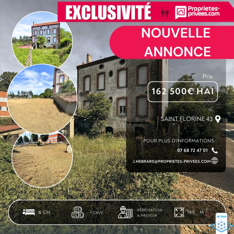 Maison Sainte Florine 10 pièce(s) 160 m2