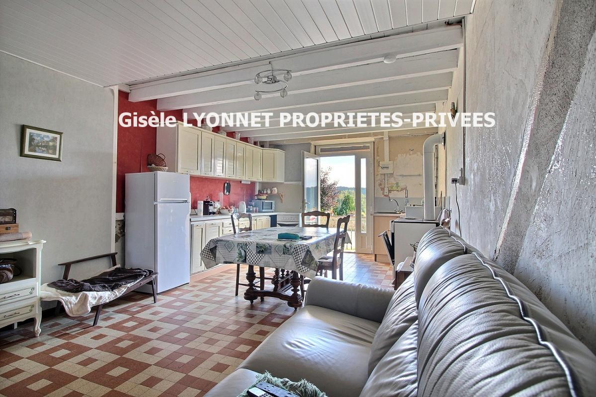 St Julien Molhesabate 43220 Maison de ville exposée sud 115 m² 4 chambres