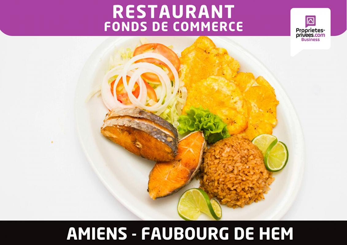 80000 AMIENS - Restaurant avec logement de fonction