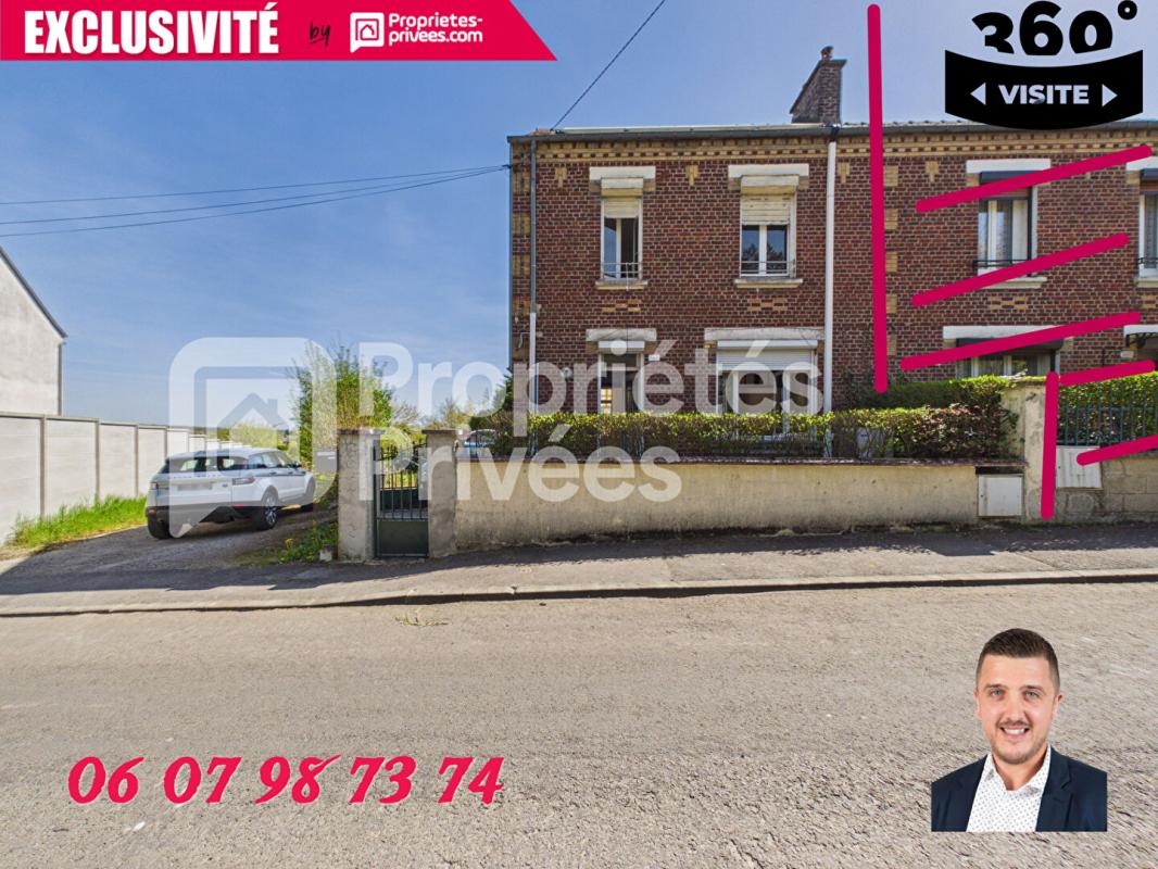 Maison semi-mitoyenne avec jardin ? Investissement locatif ? Hirson