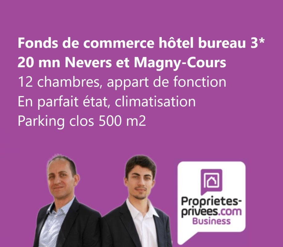 SECTEUR NEVERS - FONDS DE COMMERCE HOTEL 3*