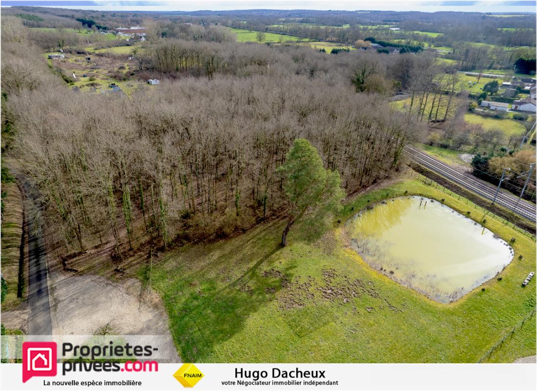 Terrain constructible - Thenioux, avec un étang - 4322 m²