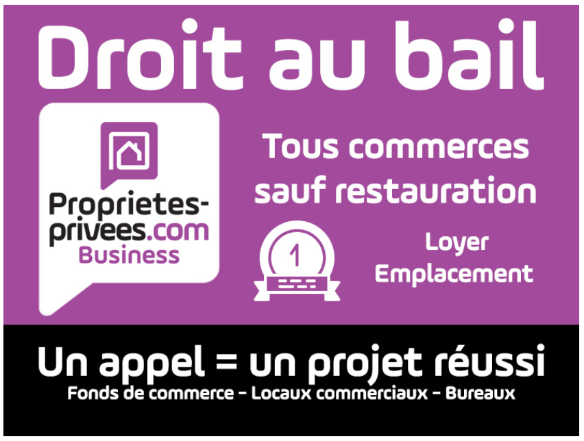 LOCAL TOUS COMMERCES  SAUF RESTAURATION Reims ,secteur  Venise