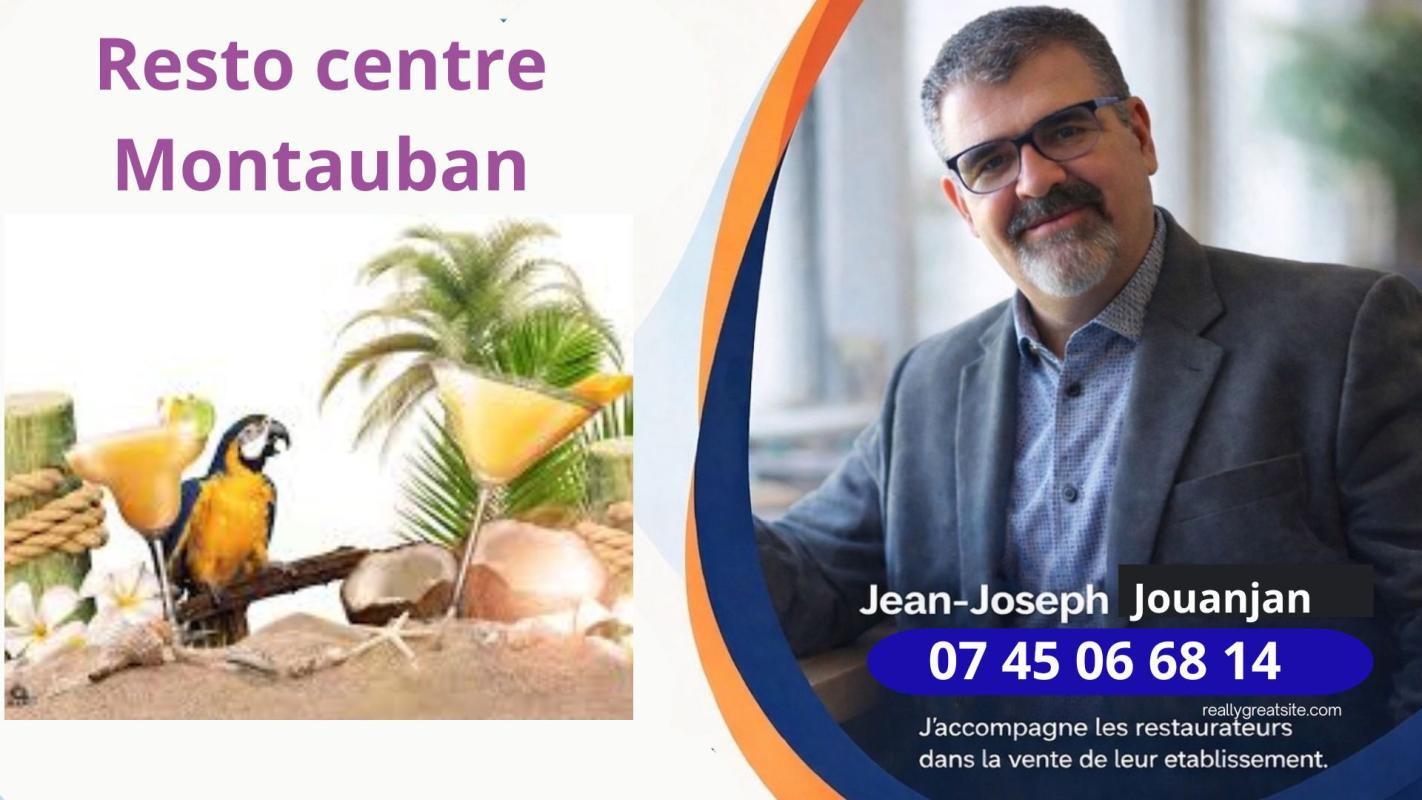 MONTAUBAN - Restaurant 54 couverts, Terrasse, Emplacement premium