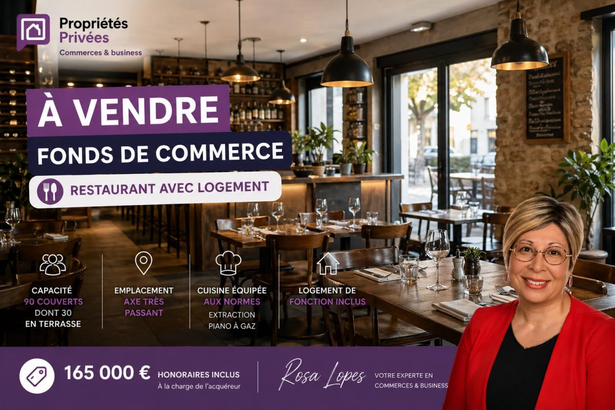 CÔTES D'ARMOR 22750 - BAR RESTRAURANT 90 PLACES DONT 30 EN TARRASSE