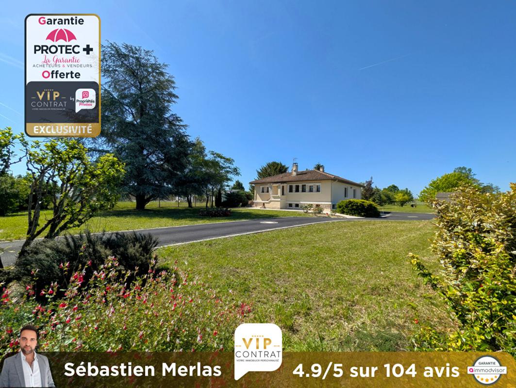 Maison avec parc arboré et GARANTIE PROTEC+ 12 MOIS INCLUS !