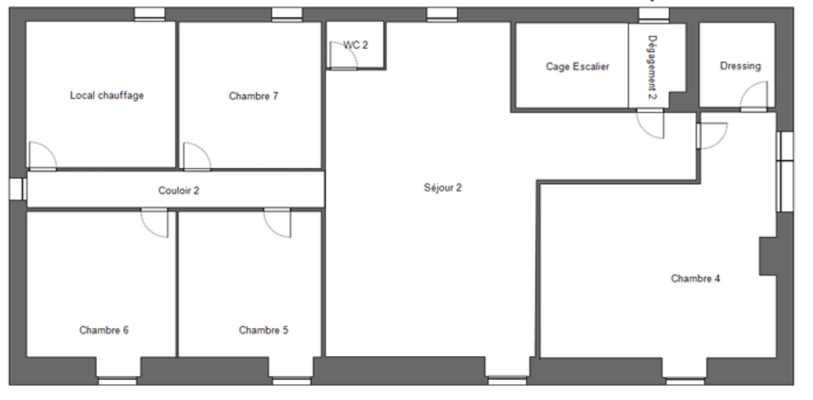 29530 Plonevez du Faou maison familiale 7 chambres 2 salons garage sur 2800 m²