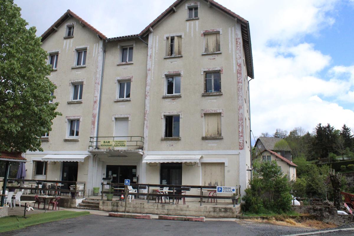 Murs et fonds de commerce pour cet ancien Hôtel avec activité Bar / Restaurant / Chambres d'hôtes avec Licence IV