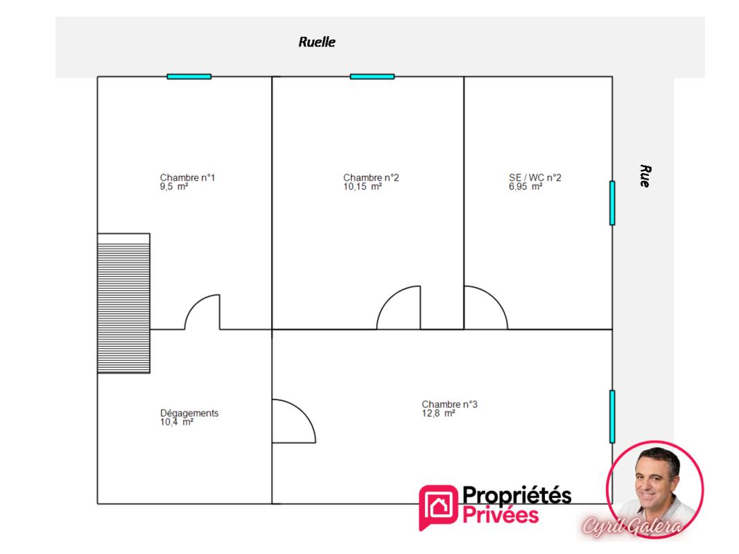 Maison Ouveillan 4 pièce(s) 99 m2