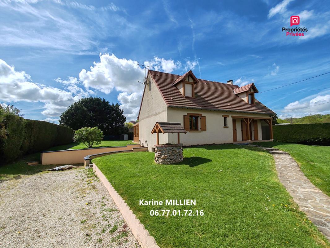 MARCILLY LA CAMPAGNE 27320 Maison individuelle sur sous-sol total - 1 étage - 4 chambres - Cabanon de jardin - Terrain - 253000 HAI