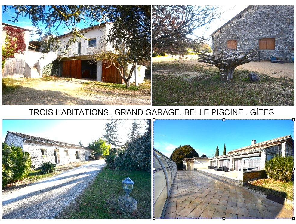 Demeure Barjac 11 pièce(s) 460 m2
