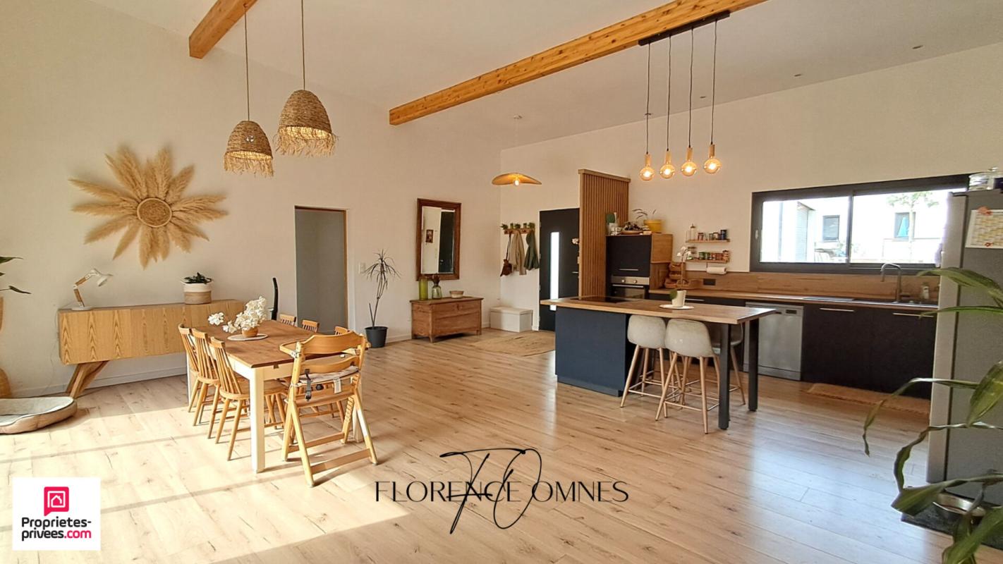 Exceptionnel à RUSTIQUES - Maison Plain Pied contemporaine ossature bois - 143 m2 - 4 chambres