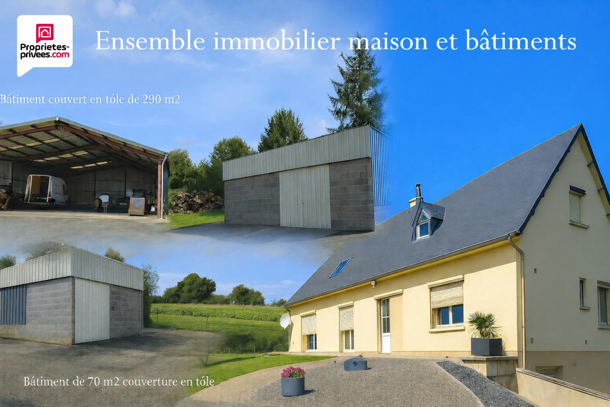 Maison et bâtiments à Grandparigny 50600
