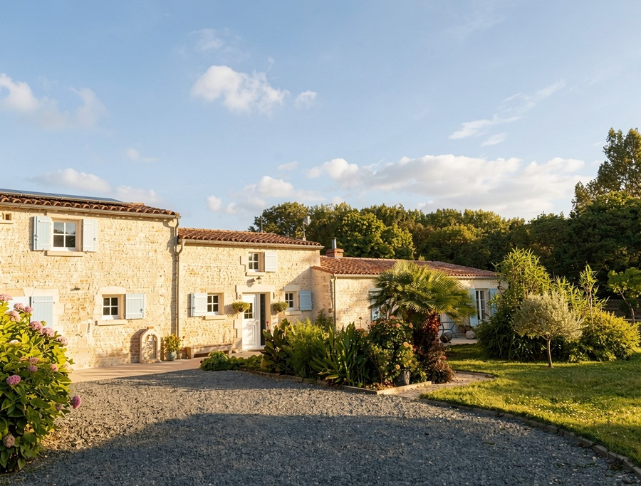 Charentaise d'exception - Authenticité, volumes et cadre naturel préservé
