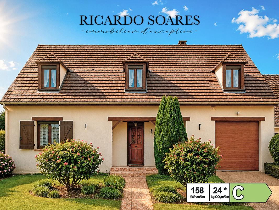 60700 SAINT-MARTIN-LONGUEAU - MAISON FAMILIALE 154m2 / DPE : C / 4 CHAMBRES / GRAND SÉJOUR AVEC VÉRANDA / GARAGE / JARDIN 451m2
