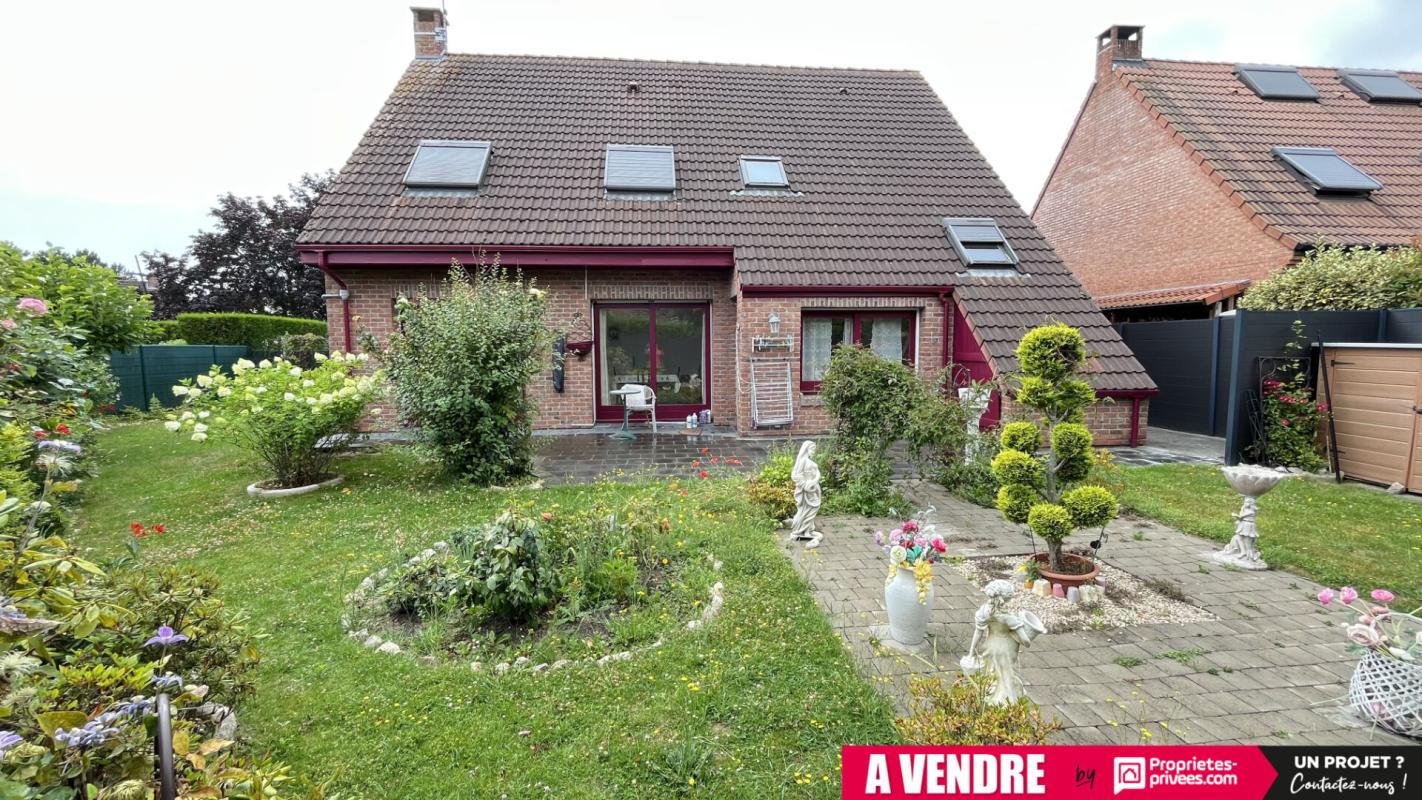 Maison individuelle - 4 chambres - jardin - garage - 143 m²