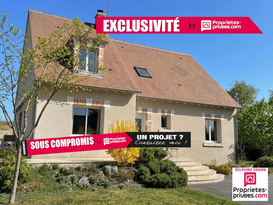 Exclusivité - Maison 5 chambres proche des écoles et des commerces sur un terrain de 1700 m² environ à Châteauneuf Sur Loire