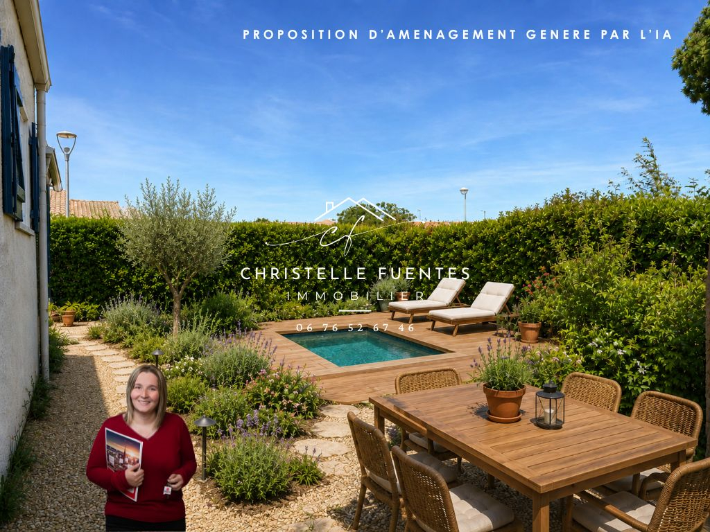 HÉRAULT - MÈZE (34140) - MAISON R+1 - 5 PIÈCES - 142 m² - GARAGE - TERRAIN PISCINABLE
