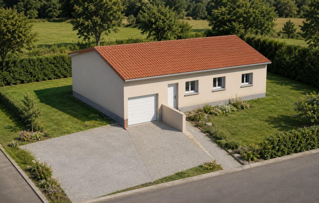 Terrain 1000m² Puycasquier (32120) parcelles