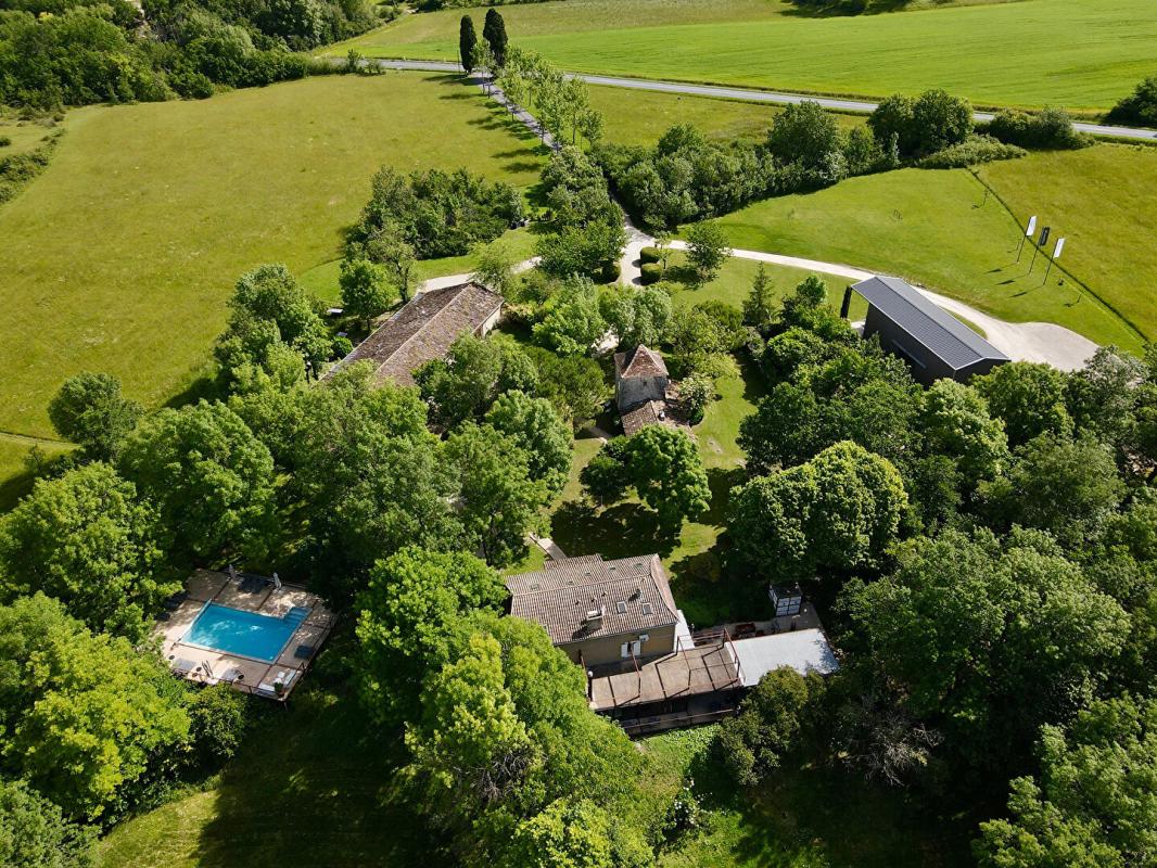Domaine de vacances boutique exclusif entre Villeréal et Monpazier