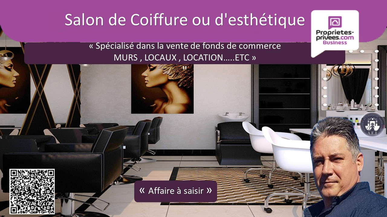FONDS DE COMMERCE COIFFEUR LALOUVESC