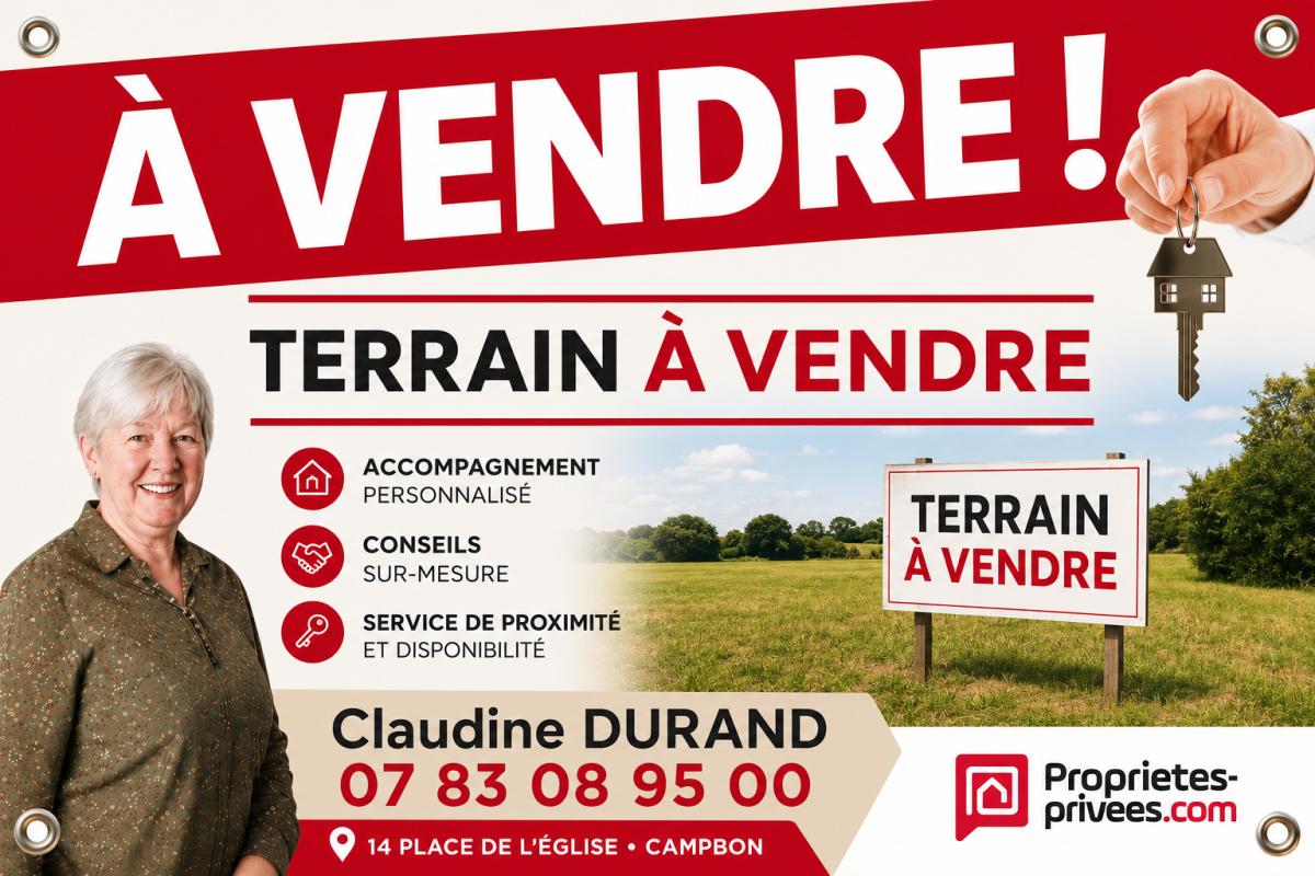 Terrain constructible Campbon Bourg