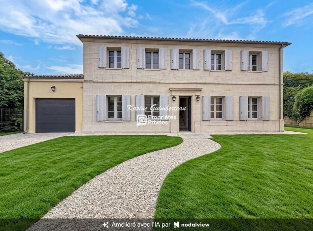 Demeure de prestige neuve avec garage + gite + jardin