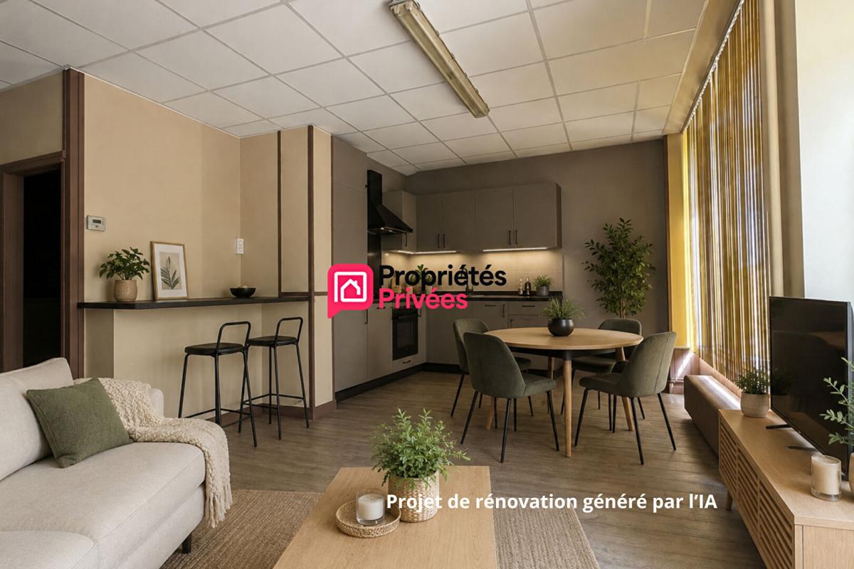 Immeuble à fort potentiel de 150 m2 T3 et local CHAPDES BEAUFORT 63230