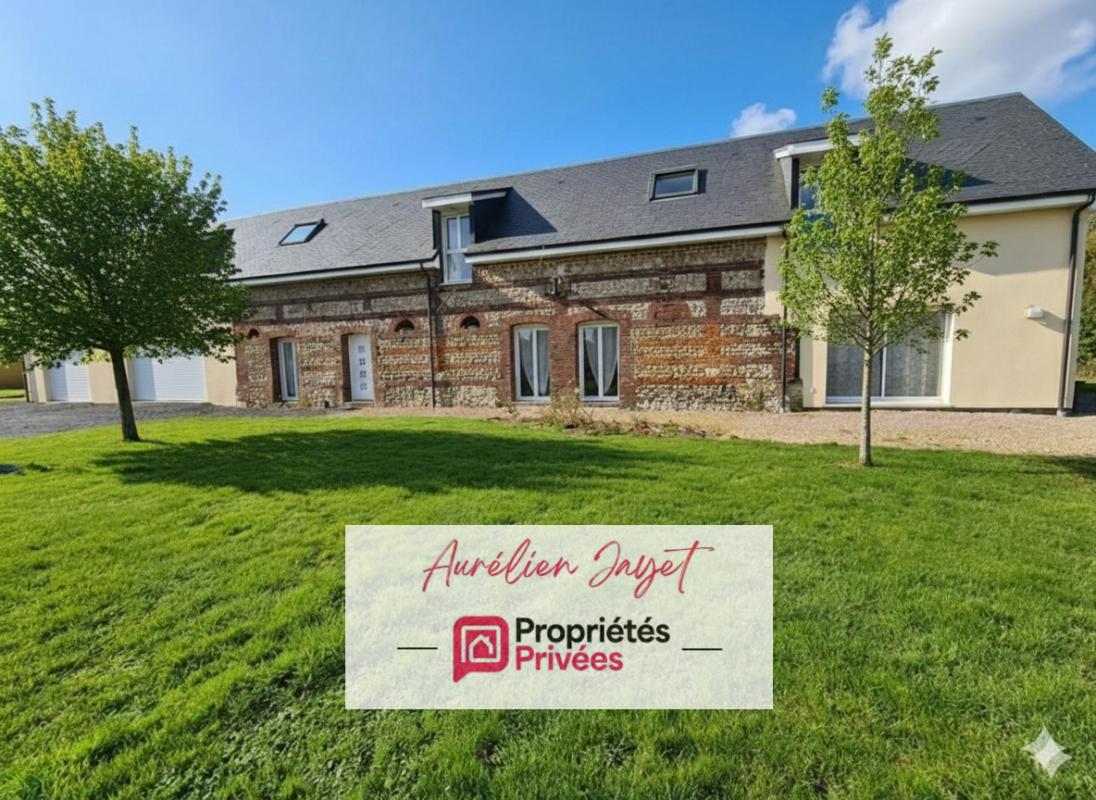 Longère 5 pièces 196 m² rénovée avec élégance Volumes, dépendances et fort potentiel À 9 min d'Étretat