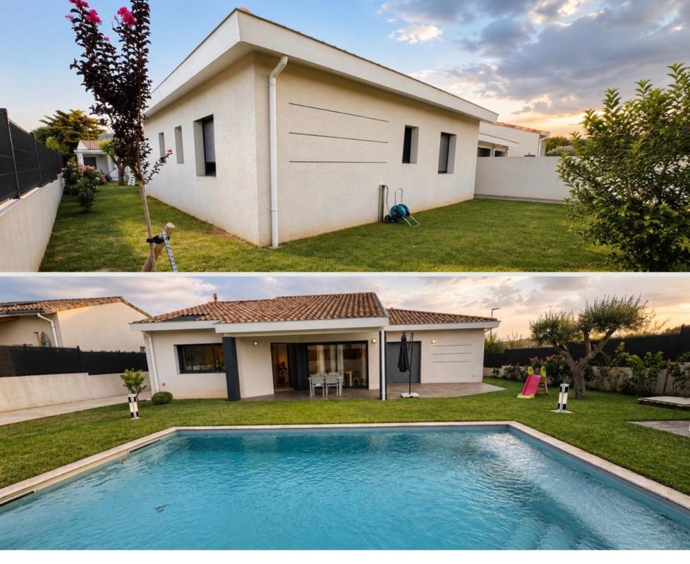 Villa La Roche De Glun 5 pièce(s) 127 m2, piscine