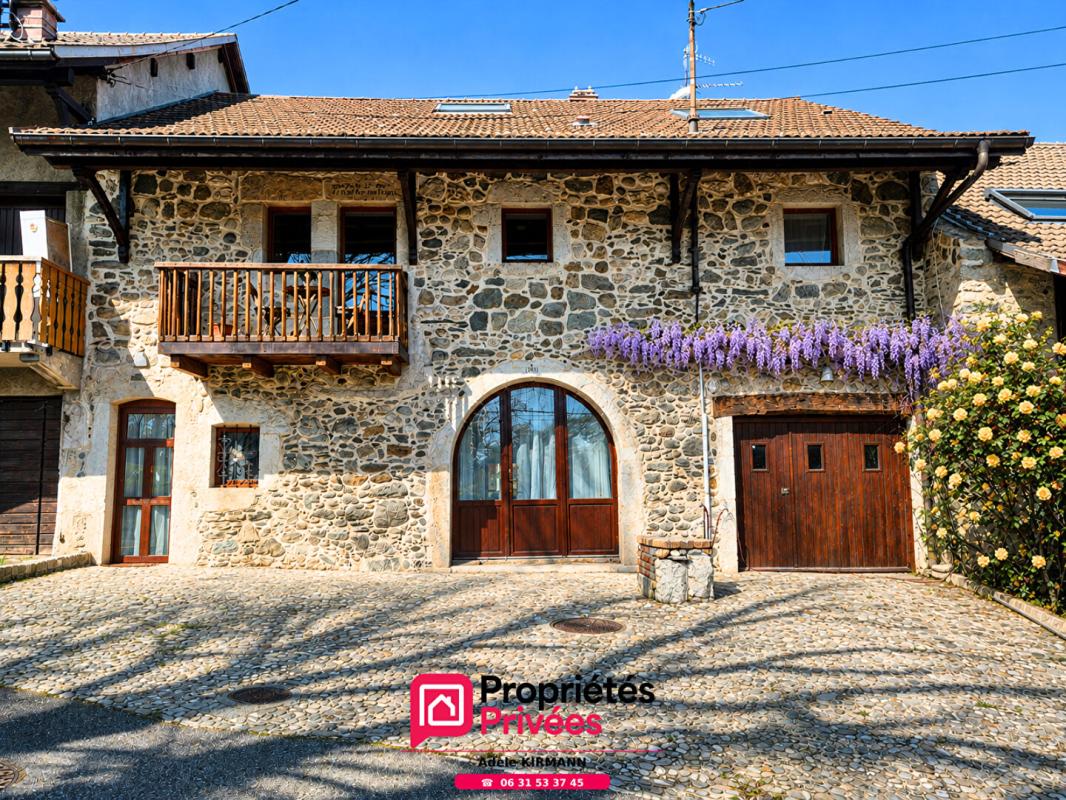 CHEVRIER 74520 : MAISON PIERRE 211M2 - JARDIN SANS VIS-À-VIS