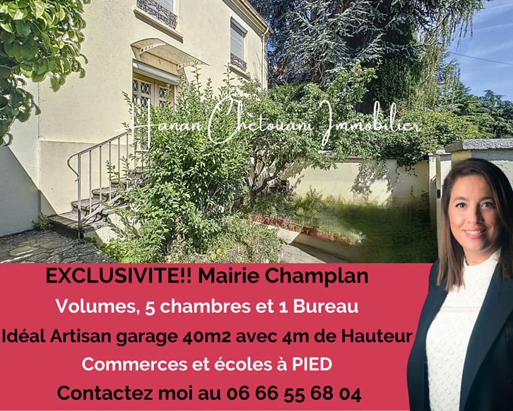 Maison familiale 6 chambres Volumes exceptionnels, DPE C et garage XXL de 40 m2
