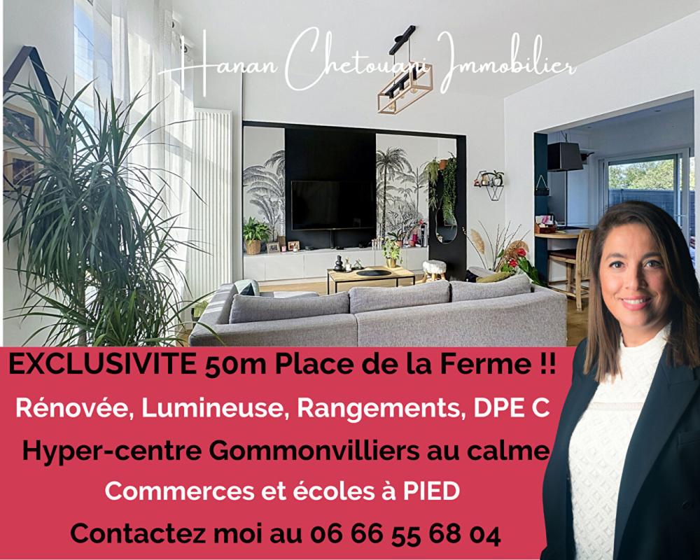 IGNY GOMMONVILLIERS COUP DE COEUR À 50 M DE LA PLACE DE LA FERME ZÉRO TRAVAUX !
