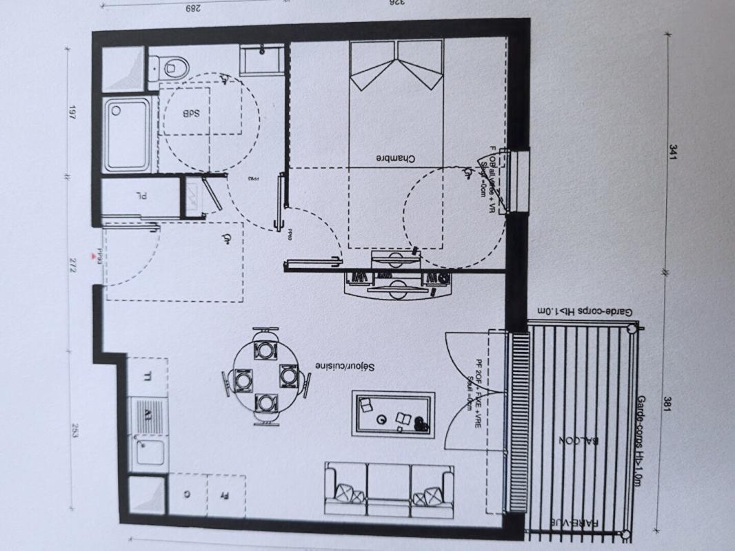 Erquimghem Lys T2 de 42 m²